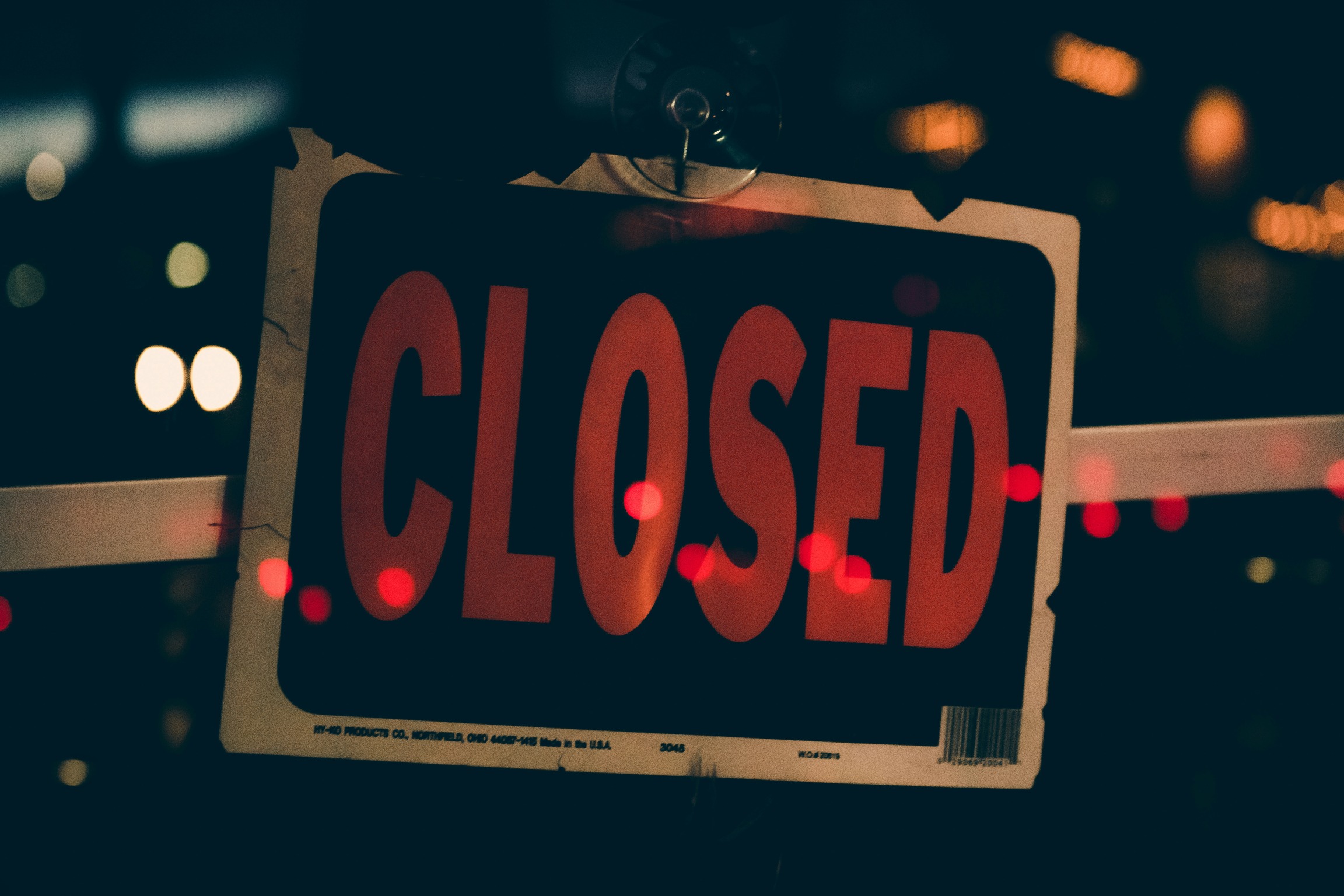tabliczka closed